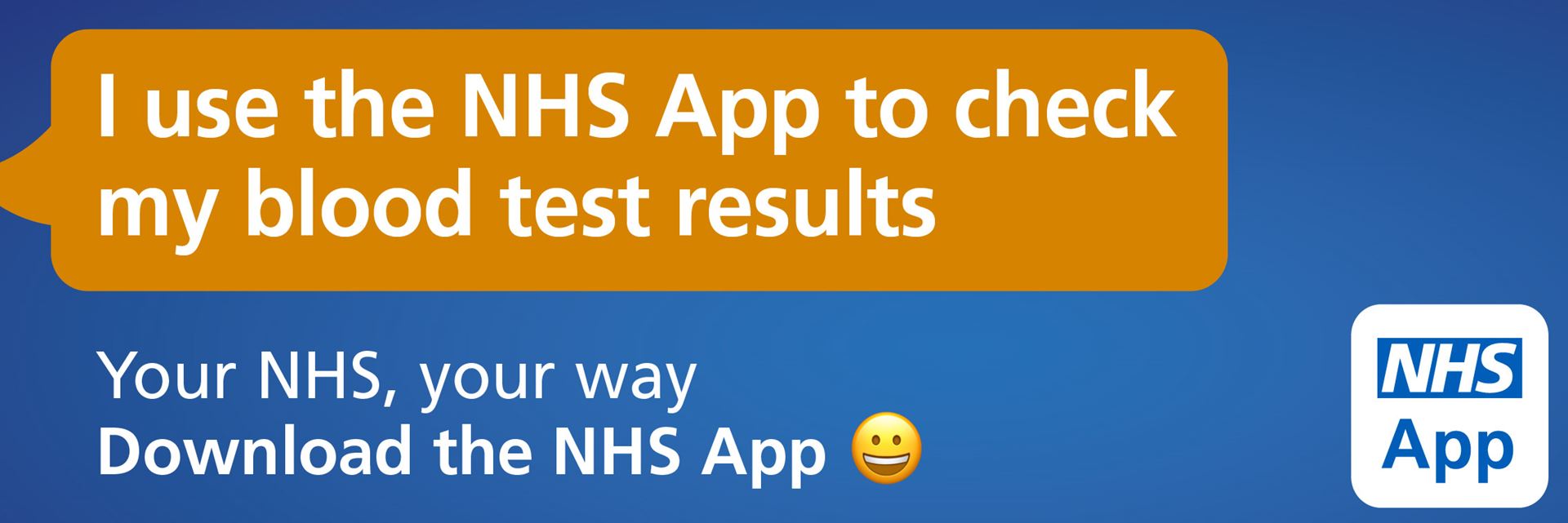NHS App blood results