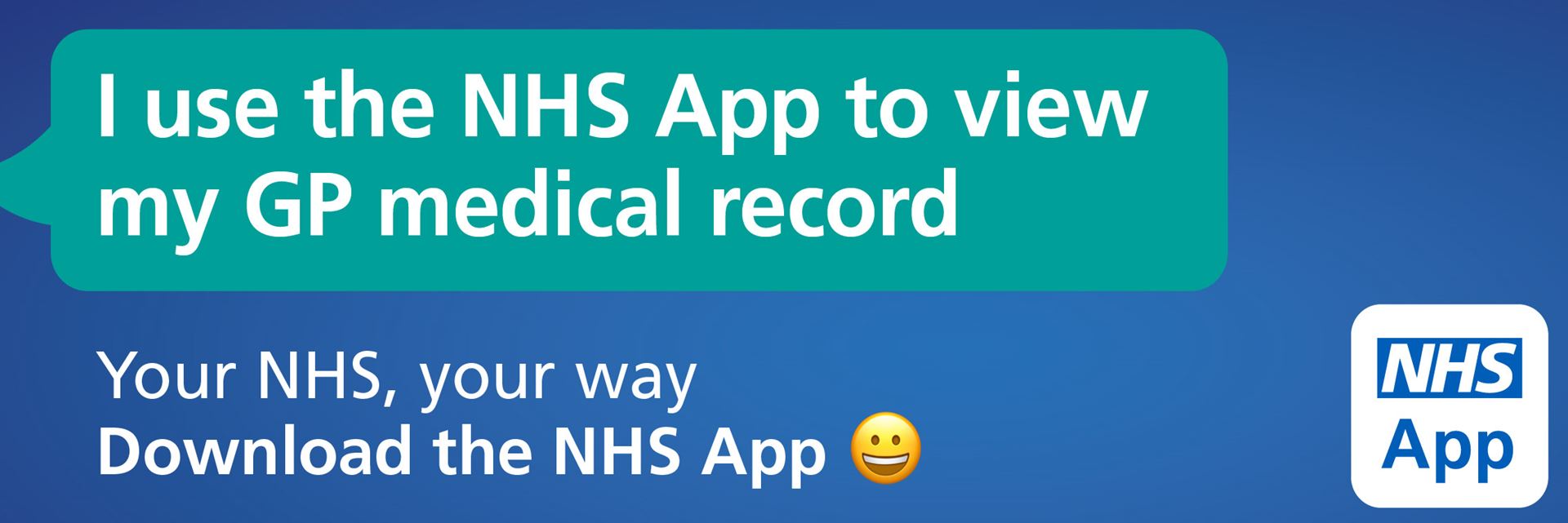NHS App GP medical record